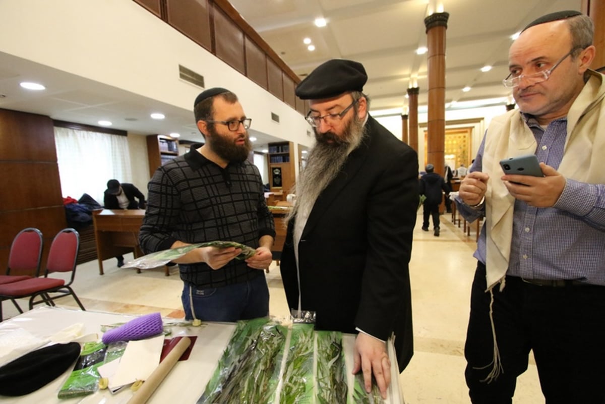 תיעוד מיוחד: 'הושענא רבה' במוסקבה