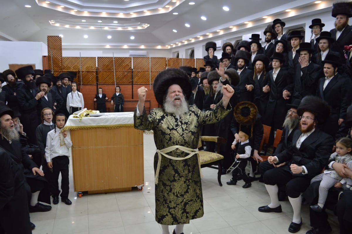 האדמו"ר מנדבורנה - ביתר בהקפות שניות