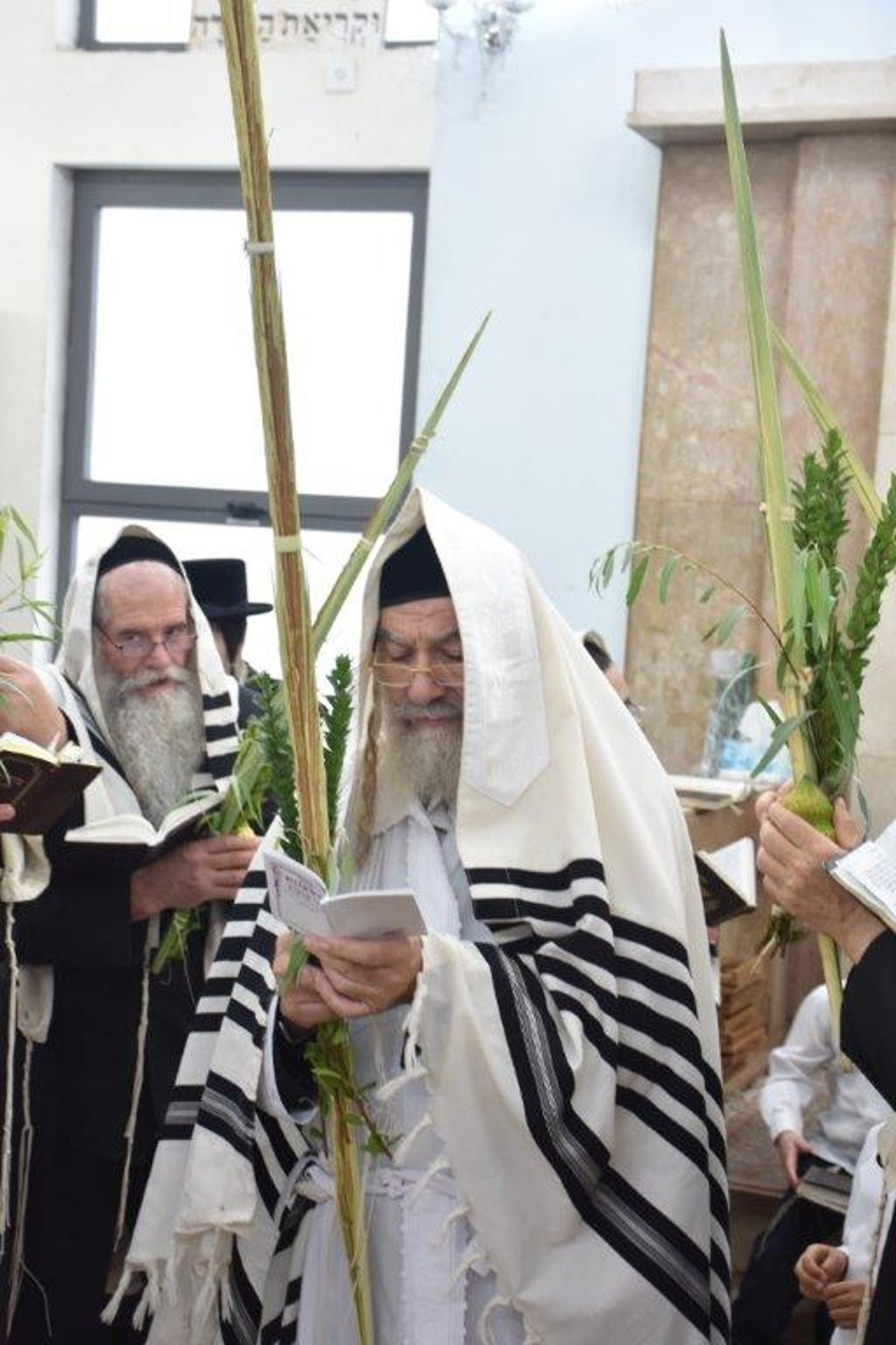 'הושענא רבה' והקפות שניות בחצר אשלג