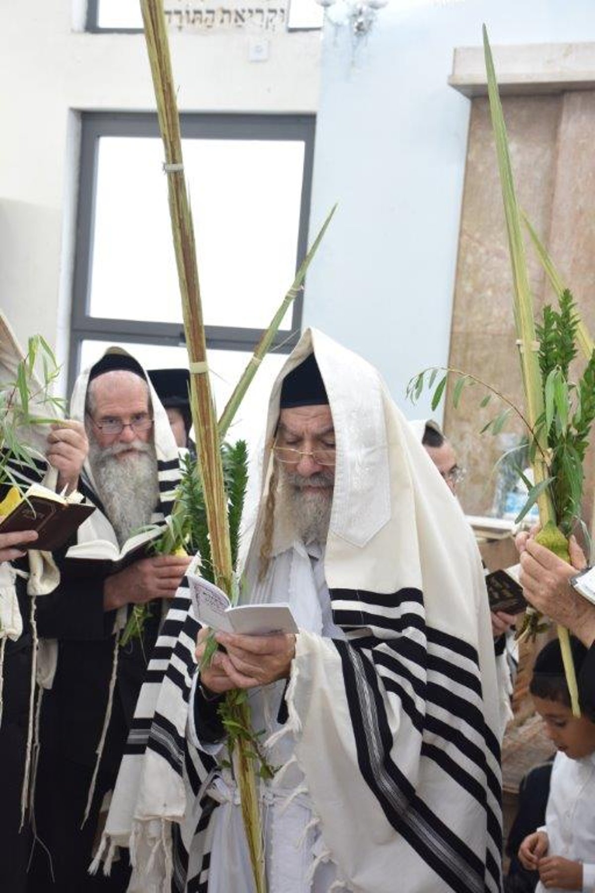 'הושענא רבה' והקפות שניות בחצר אשלג