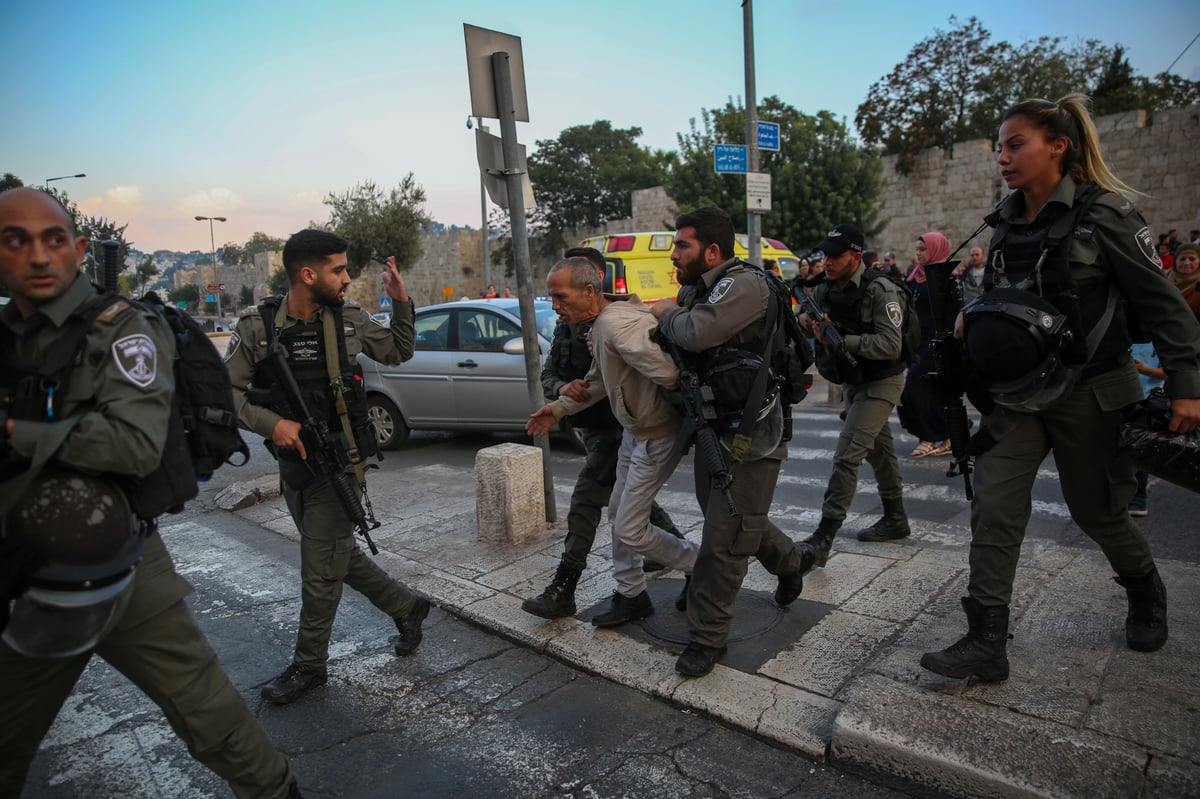 ניסיון פיגוע סמוך ל'שער הפרחים'; המחבל נתפס