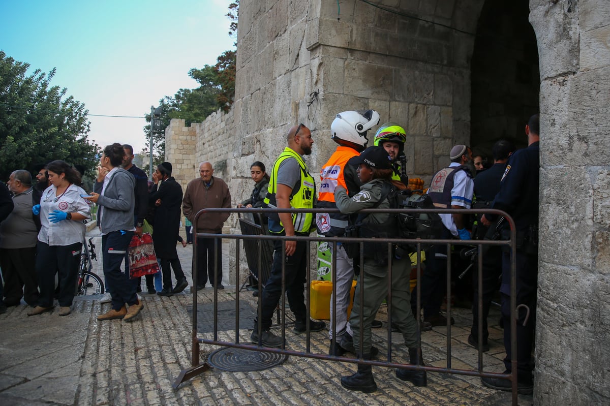 ניסיון פיגוע סמוך ל'שער הפרחים'; המחבל נתפס