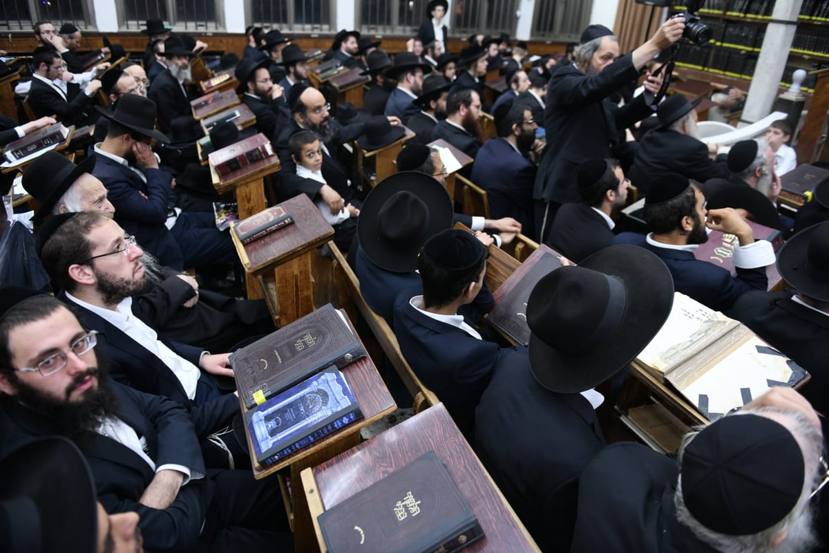 בכולל חזון איש: עצרת מספד להגר"נ קרליץ