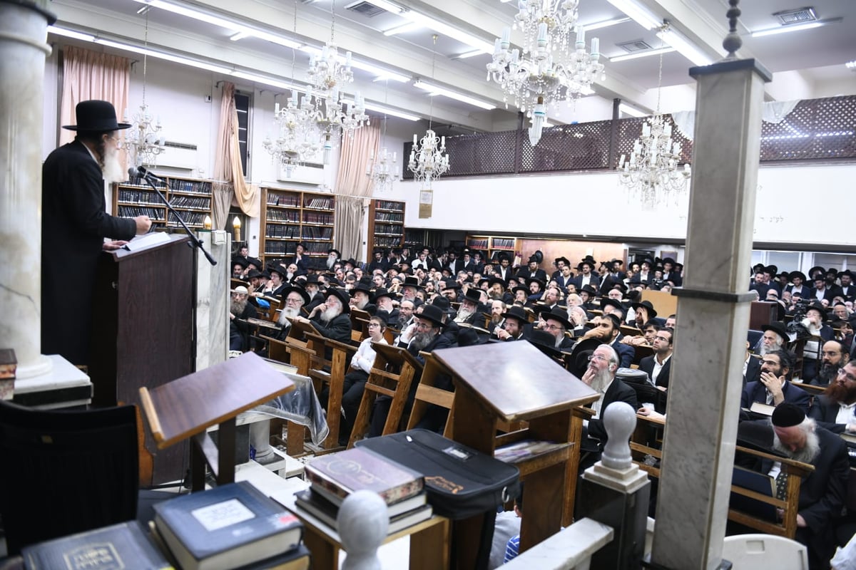 בכולל חזון איש: עצרת מספד להגר"נ קרליץ