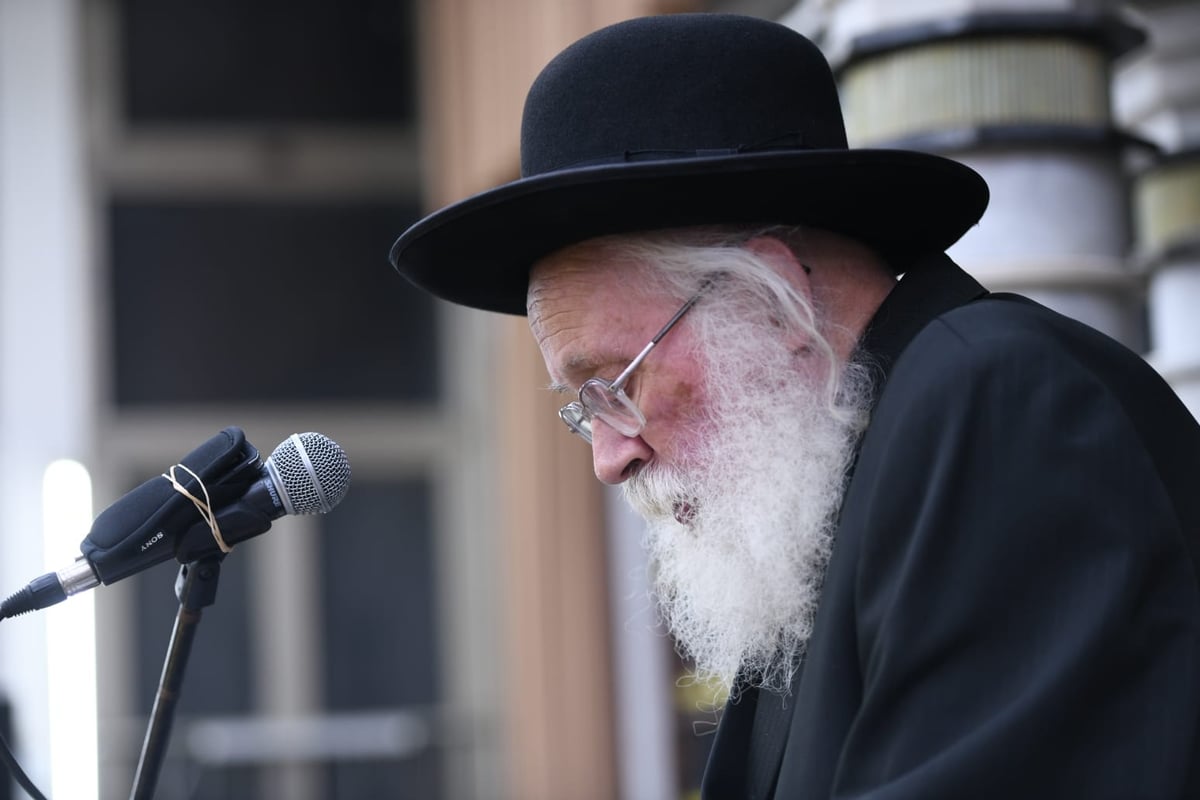 בכולל חזון איש: עצרת מספד להגר"נ קרליץ