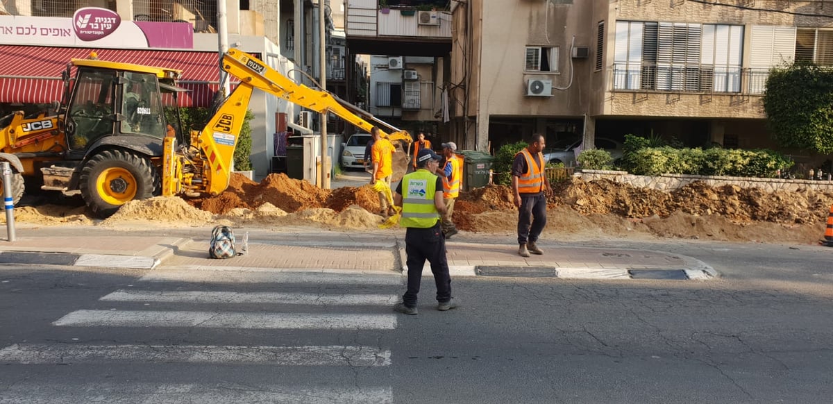 עבודות החפירה