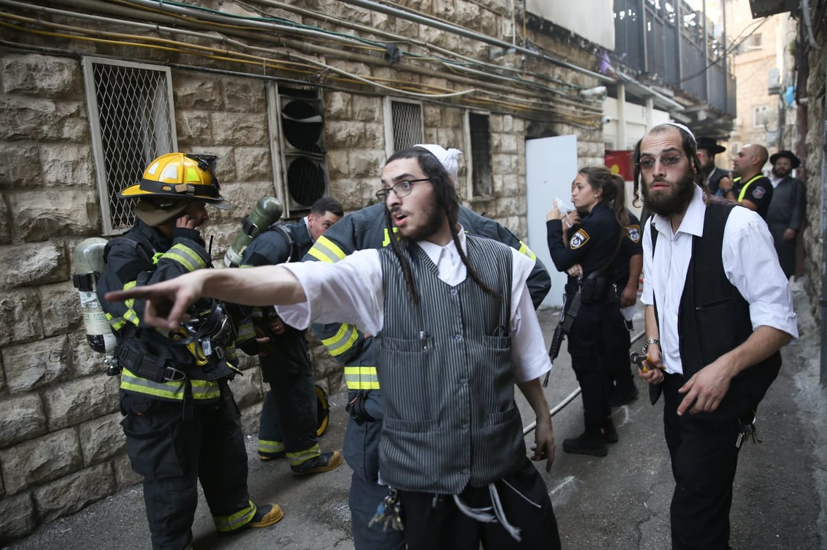 שריפה בתולדות אהרן: תלמידי החיידר פונו