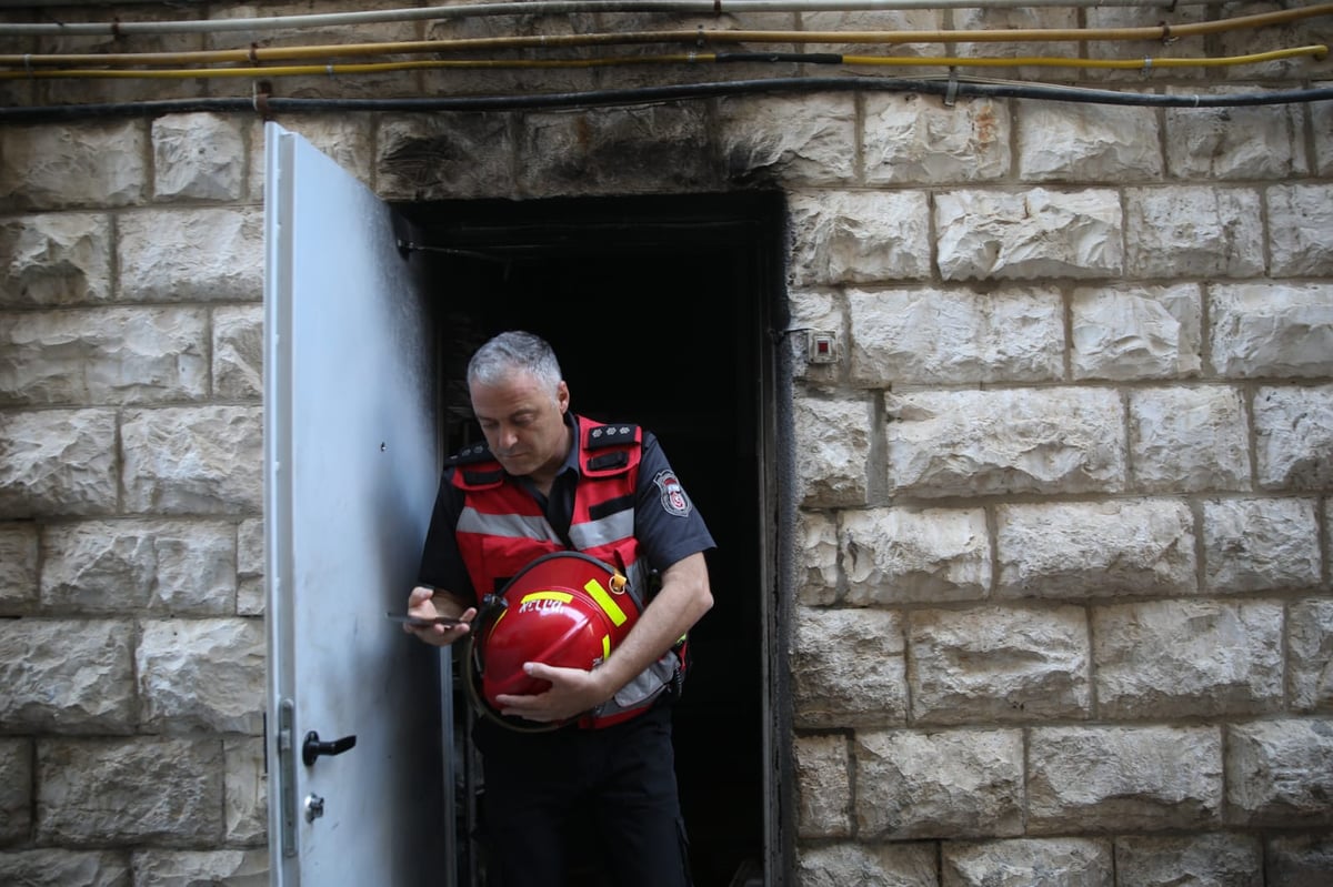 שריפה בתולדות אהרן: תלמידי החיידר פונו