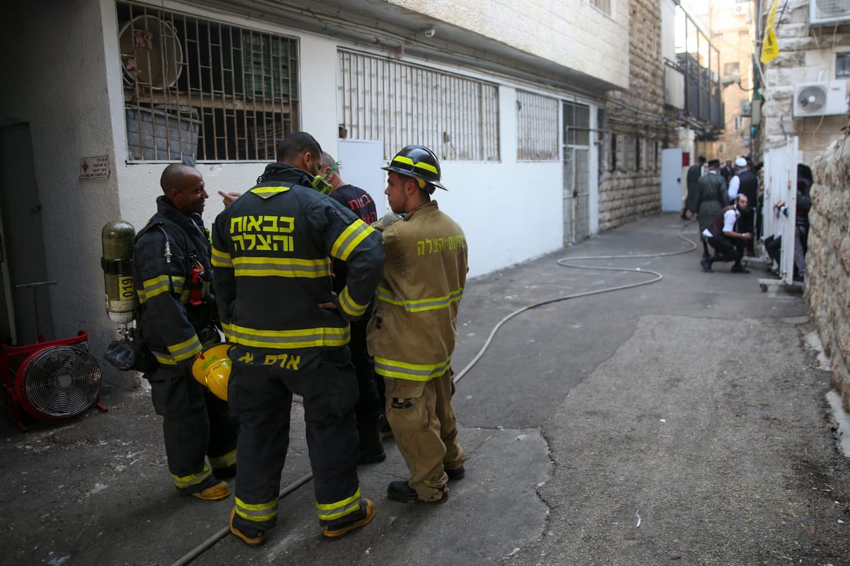 שריפה בתולדות אהרן: תלמידי החיידר פונו