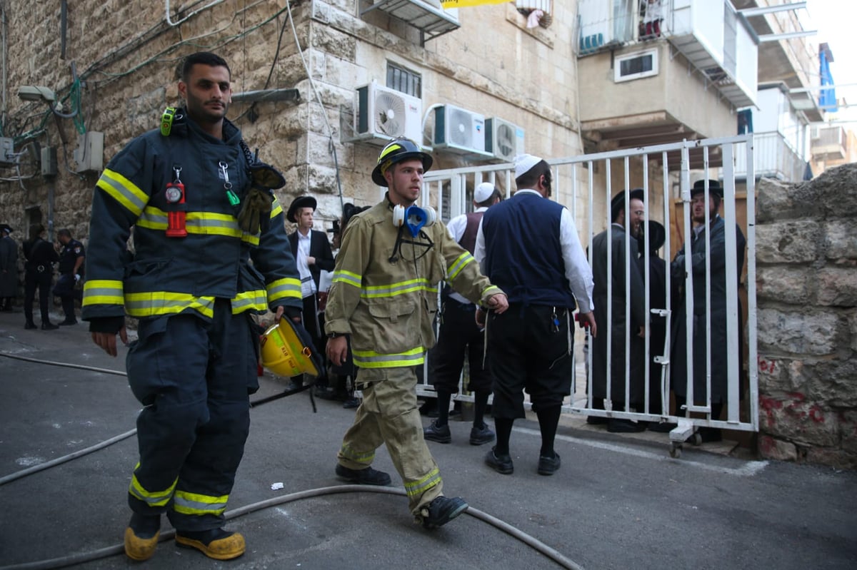 שריפה בתולדות אהרן: תלמידי החיידר פונו