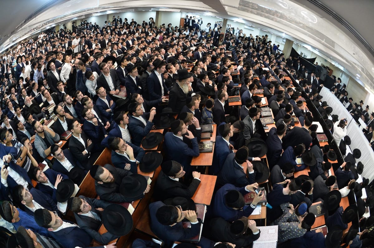 הביקור של מרן שר התורה ב'וולפסון'. תיעוד