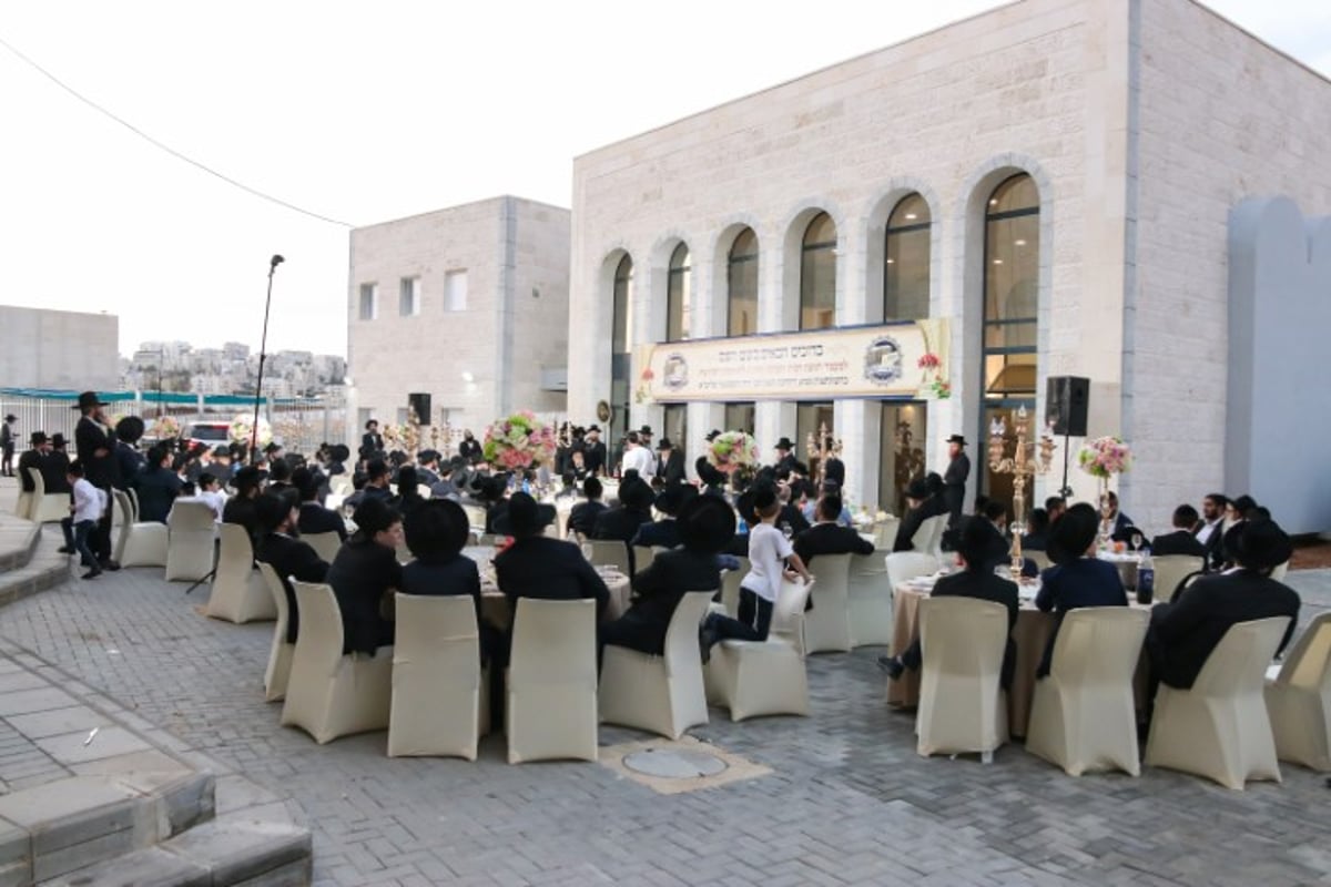 תיעוד: נחנכה ישיבת אחינו במודיעין עילית