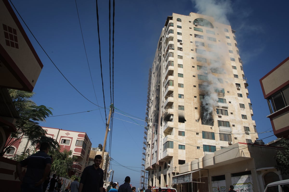 החיסול, הרקטות והתקיפות; כך נראתה עזה