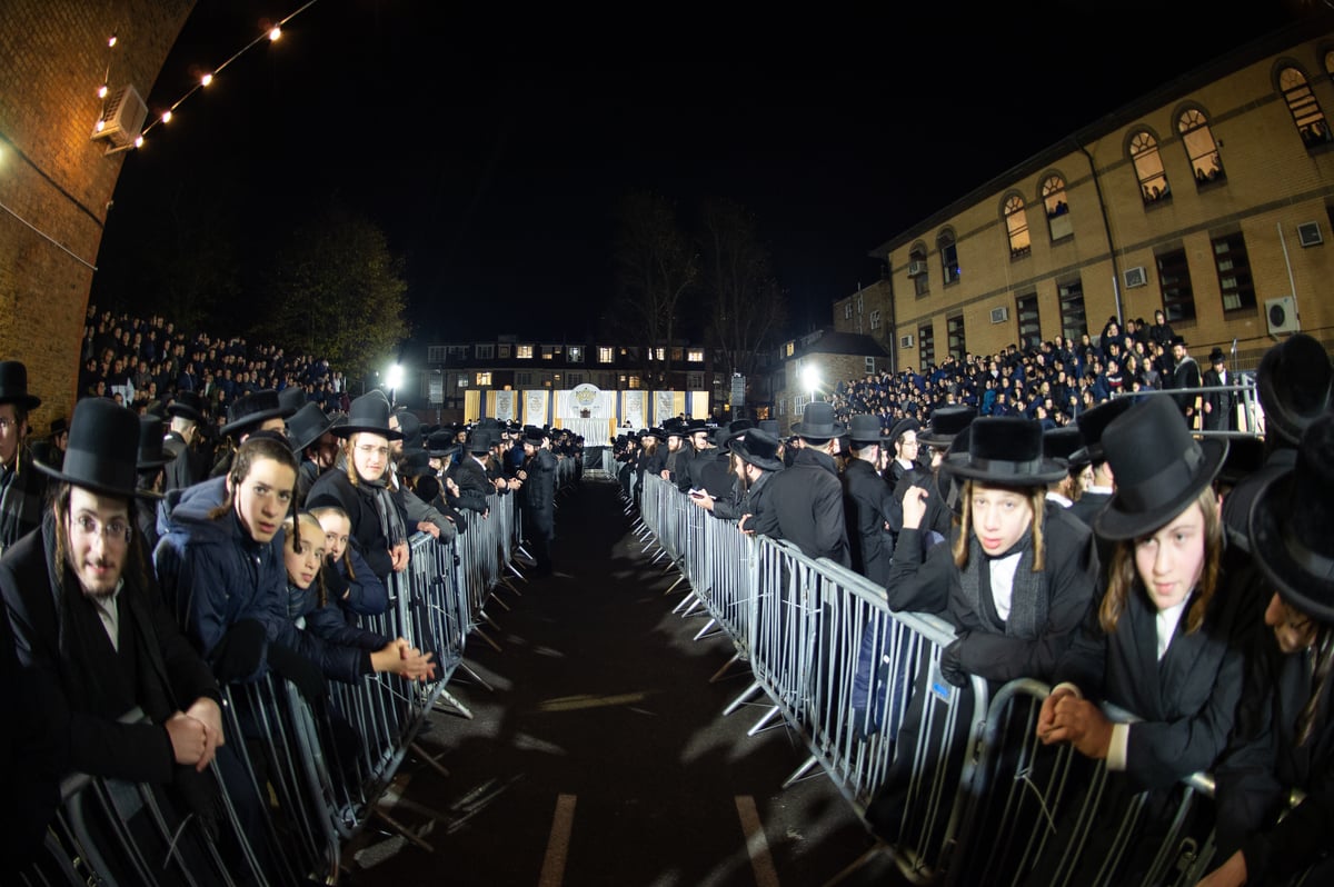 תיעוד: האדמו"ר מסאטמר בביקור בלונדון