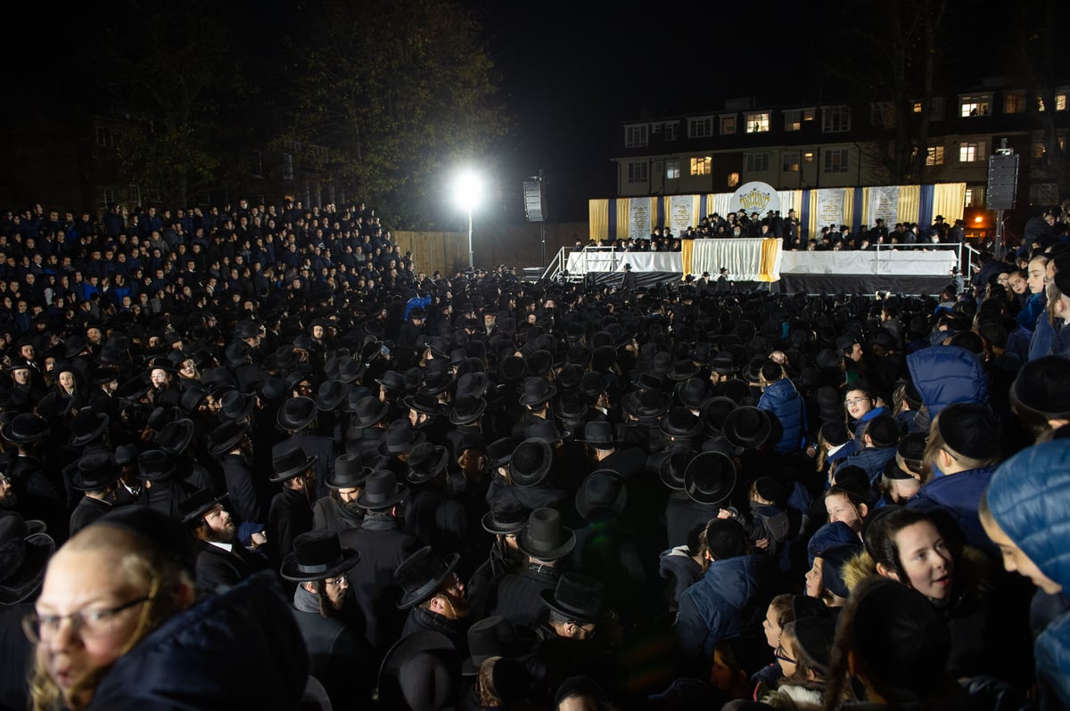 תיעוד: האדמו"ר מסאטמר בביקור בלונדון