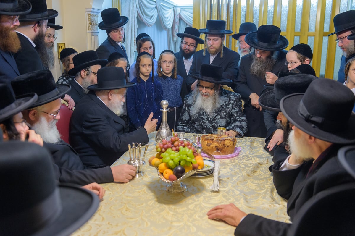 תיעוד: האדמו"ר מסאטמר בביקור בלונדון