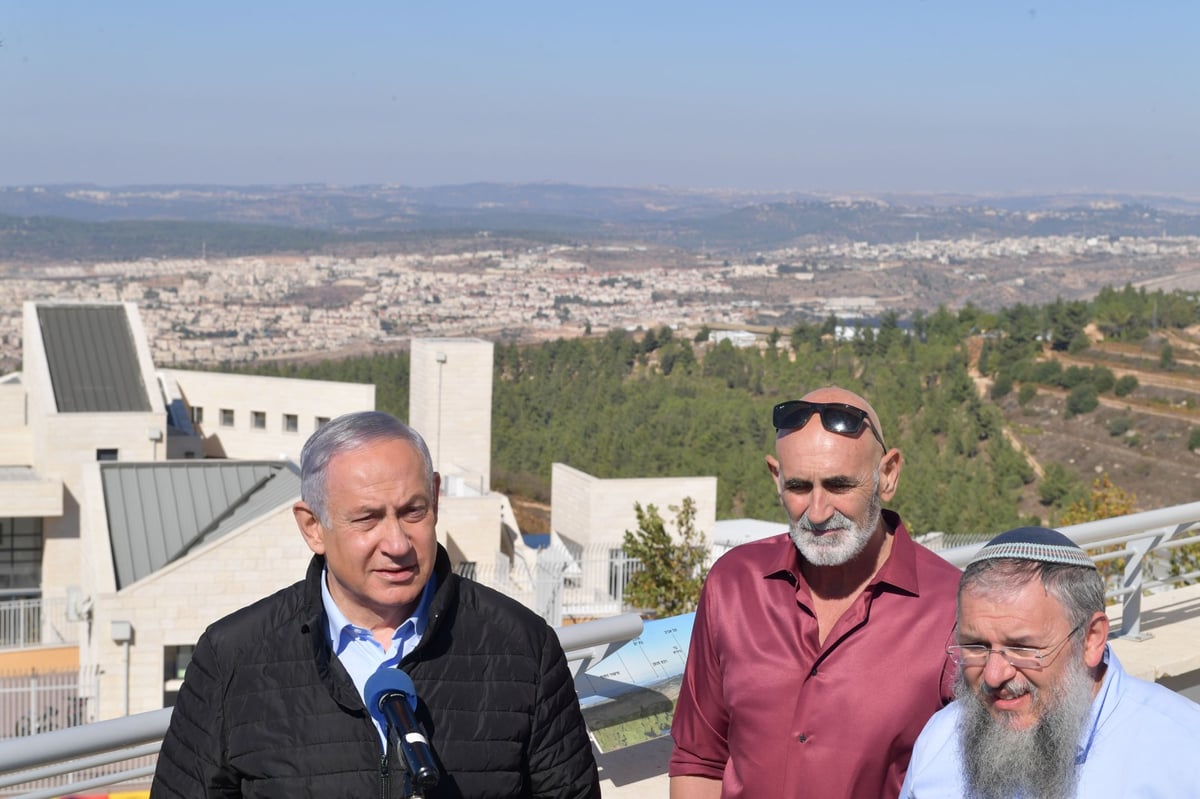 נתניהו בגוש עציון: "טראמפ תיקן כאן עוול היסטורי"