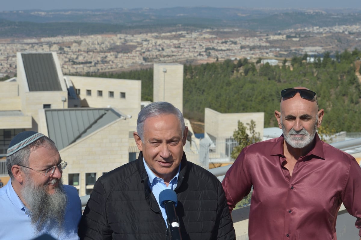 נתניהו בגוש עציון: "טראמפ תיקן כאן עוול היסטורי"