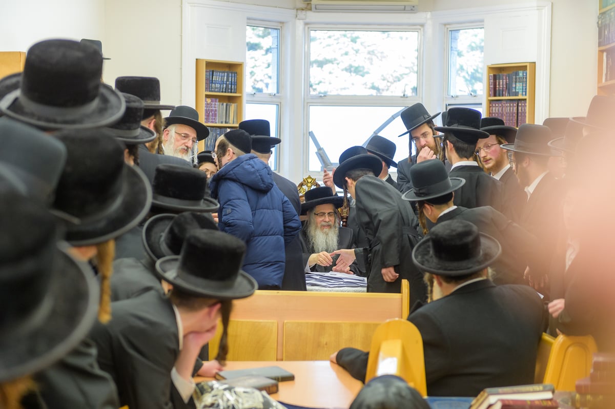 תיעוד: האדמו"ר מסאטמר בביקור בלונדון