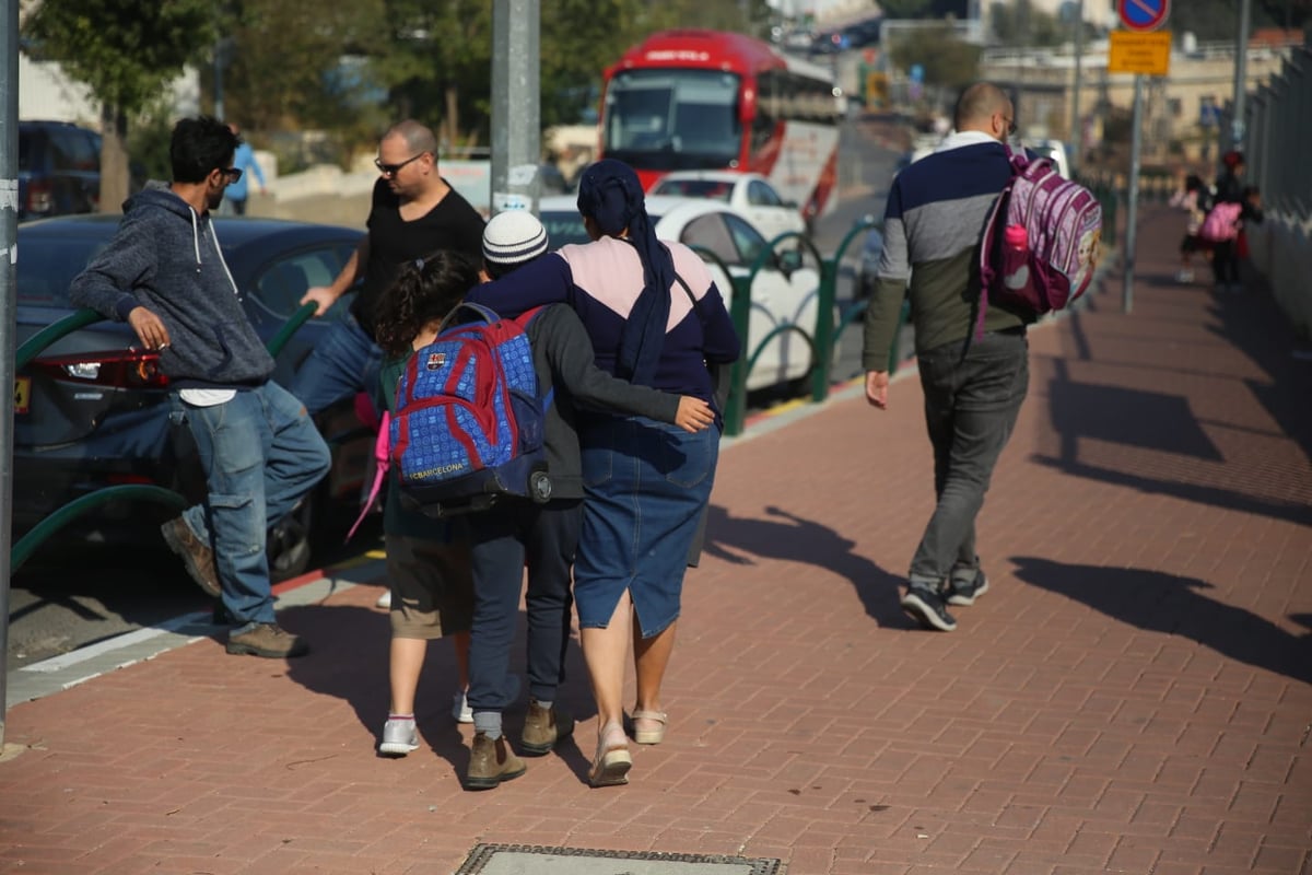 המסוק המשטרתי תיעד: השריפה במבשרת