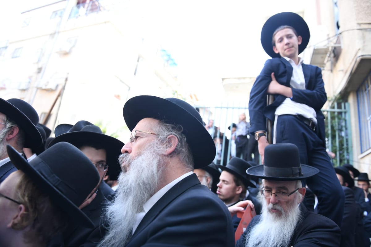 ה'חזונאישניקים' ליוו את רבם למנוחות. תיעוד