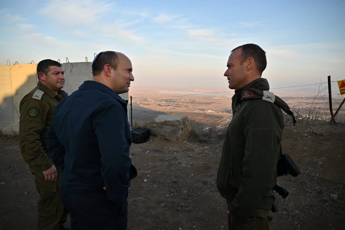 נתניהו ובנט סיירו בצפון: "איראן מתכננת התקפות נוספות"