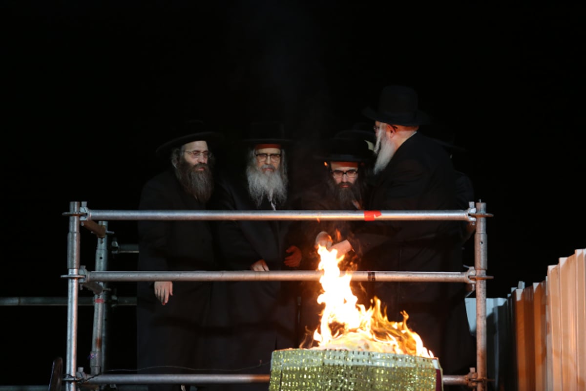 האדמו"ר מסאטמר כבש את מירון וצפת. צפו