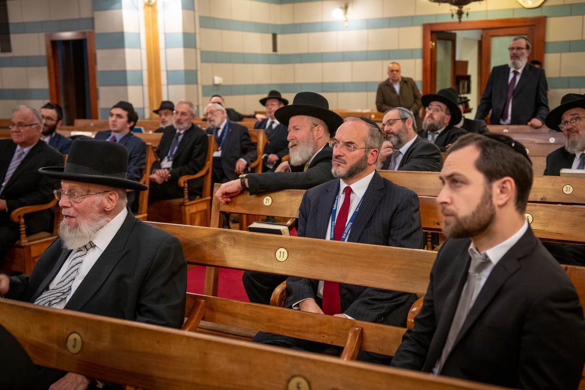 בשוויץ: הרבנים הבכירים דנו בסוגיות הבוערות