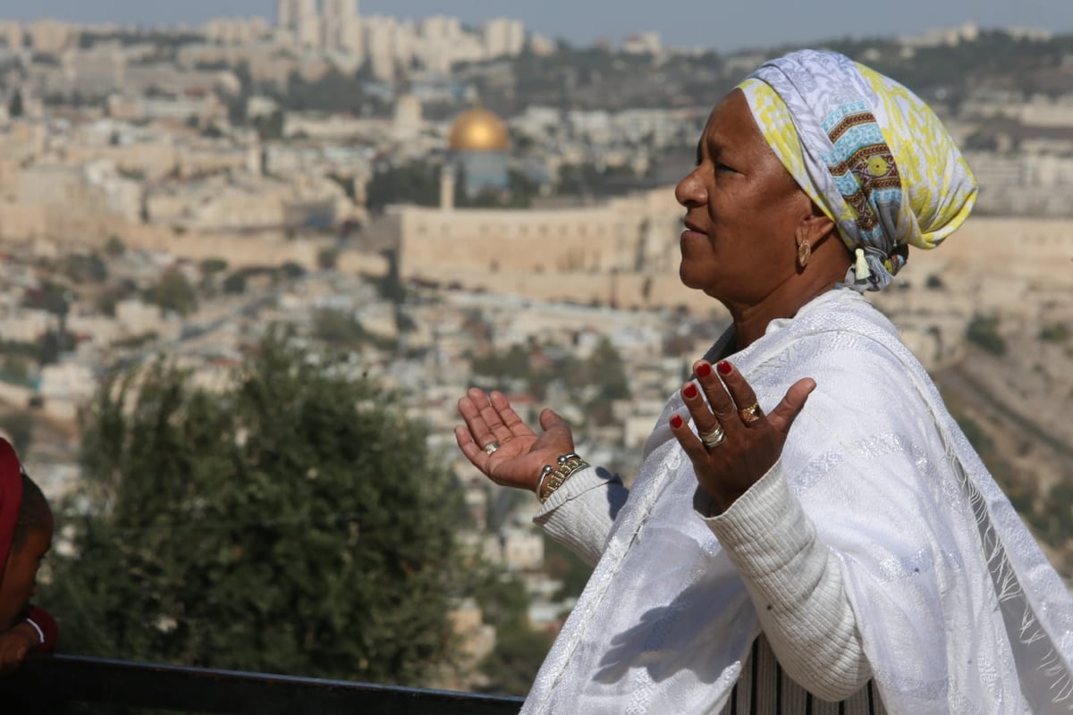 צפו בתיעוד: חג הסיגד בקהילת ביתא ישראל