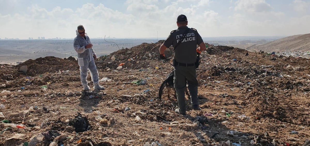 באתר הפסולת: חיפושים אחר הנעדרת מאשקלון. צפו