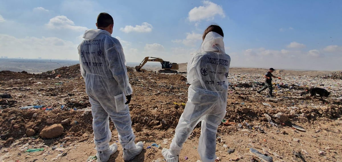 באתר הפסולת: חיפושים אחר הנעדרת מאשקלון. צפו