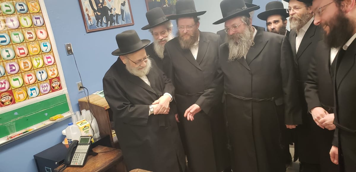 בני האדמו"ר מגור ביקרו את הקהילה בארה"ב