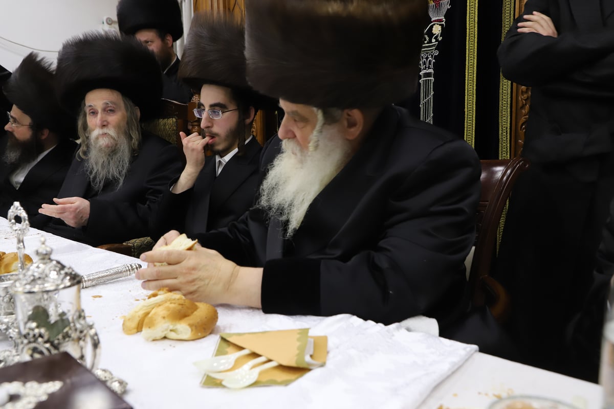 צפו: ה'חתן מאהל' לנכדת האדמו"ר מערלוי