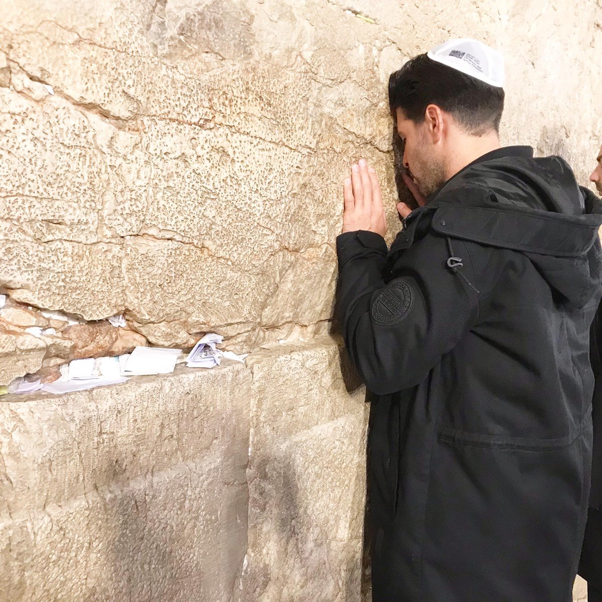 תיעוד: 'גדליה' התפלל בכותל המערבי