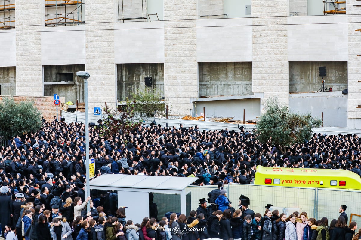 100 רגעים: החב"דניקים תיעדו את החופה בגור