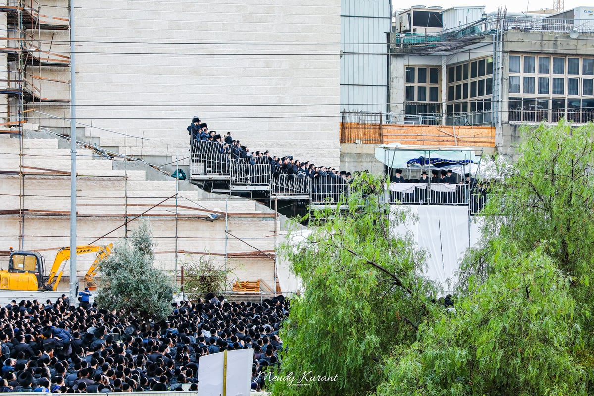 100 רגעים: החב"דניקים תיעדו את החופה בגור