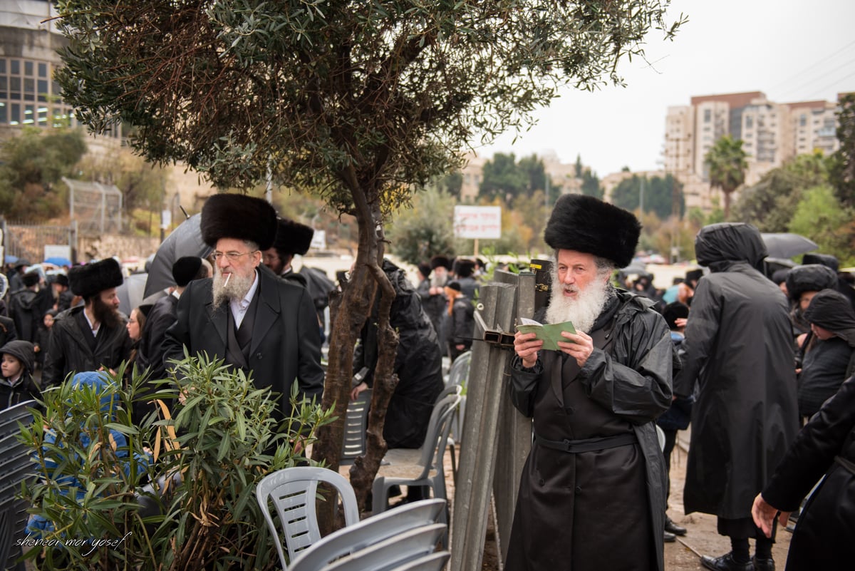 100 רגעים: החב"דניקים תיעדו את החופה בגור