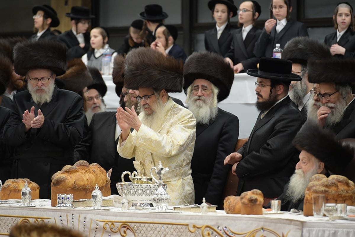 אלפים בשמחת החתונה לנכד האדמו"ר מסאטמר