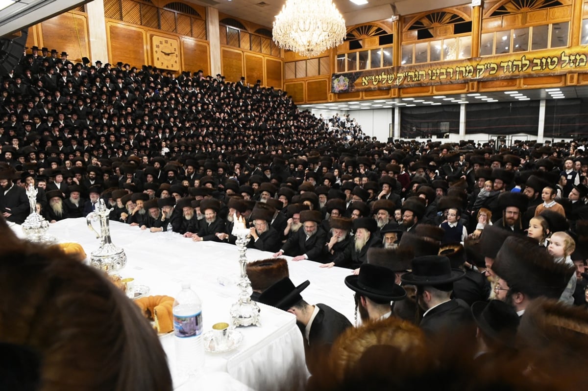 אלפים בשמחת החתונה לנכד האדמו"ר מסאטמר