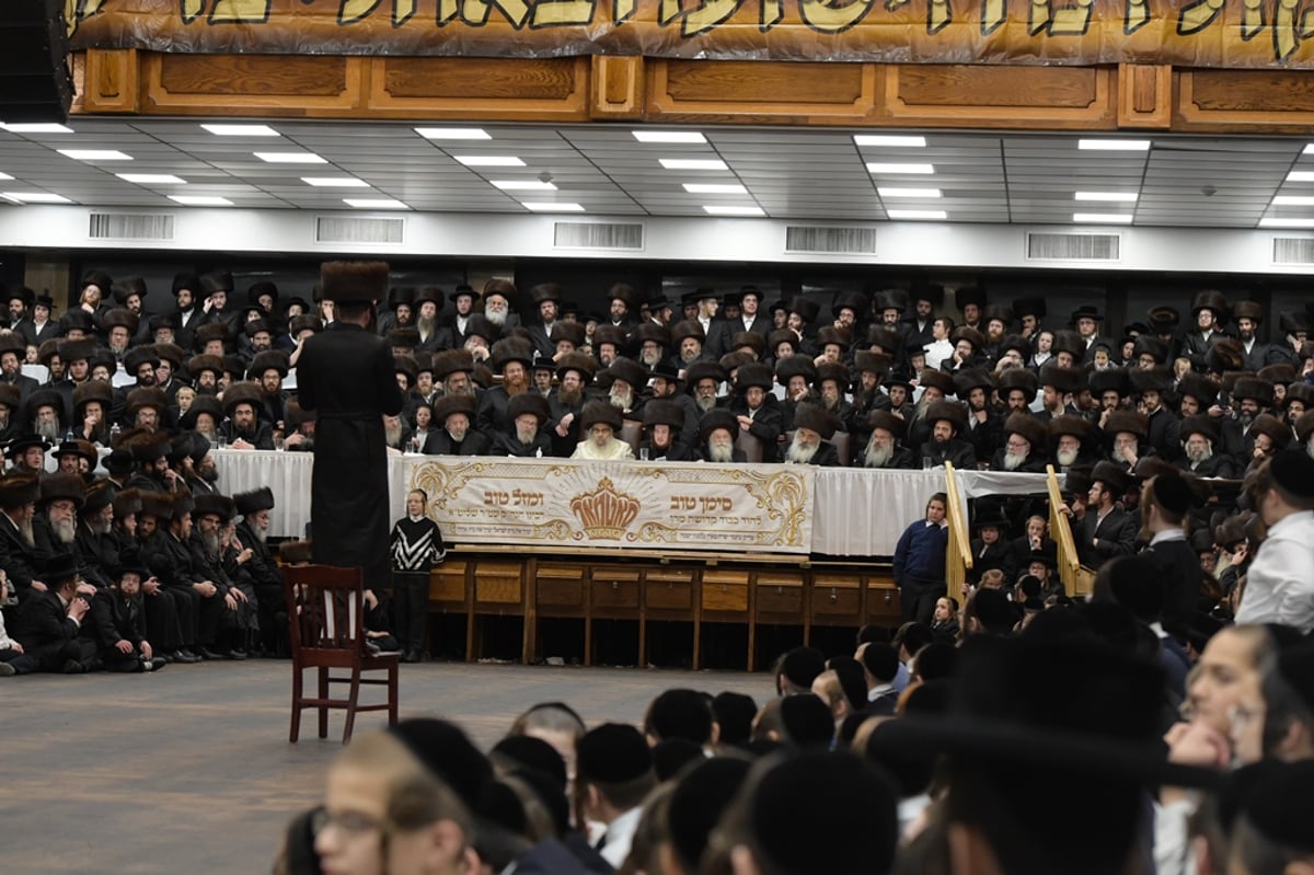 אלפים בשמחת החתונה לנכד האדמו"ר מסאטמר