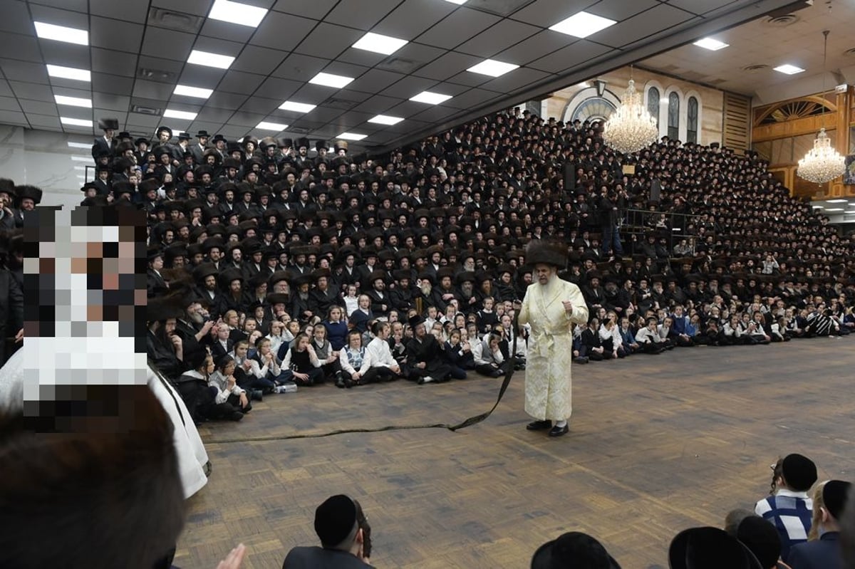 אלפים בשמחת החתונה לנכד האדמו"ר מסאטמר