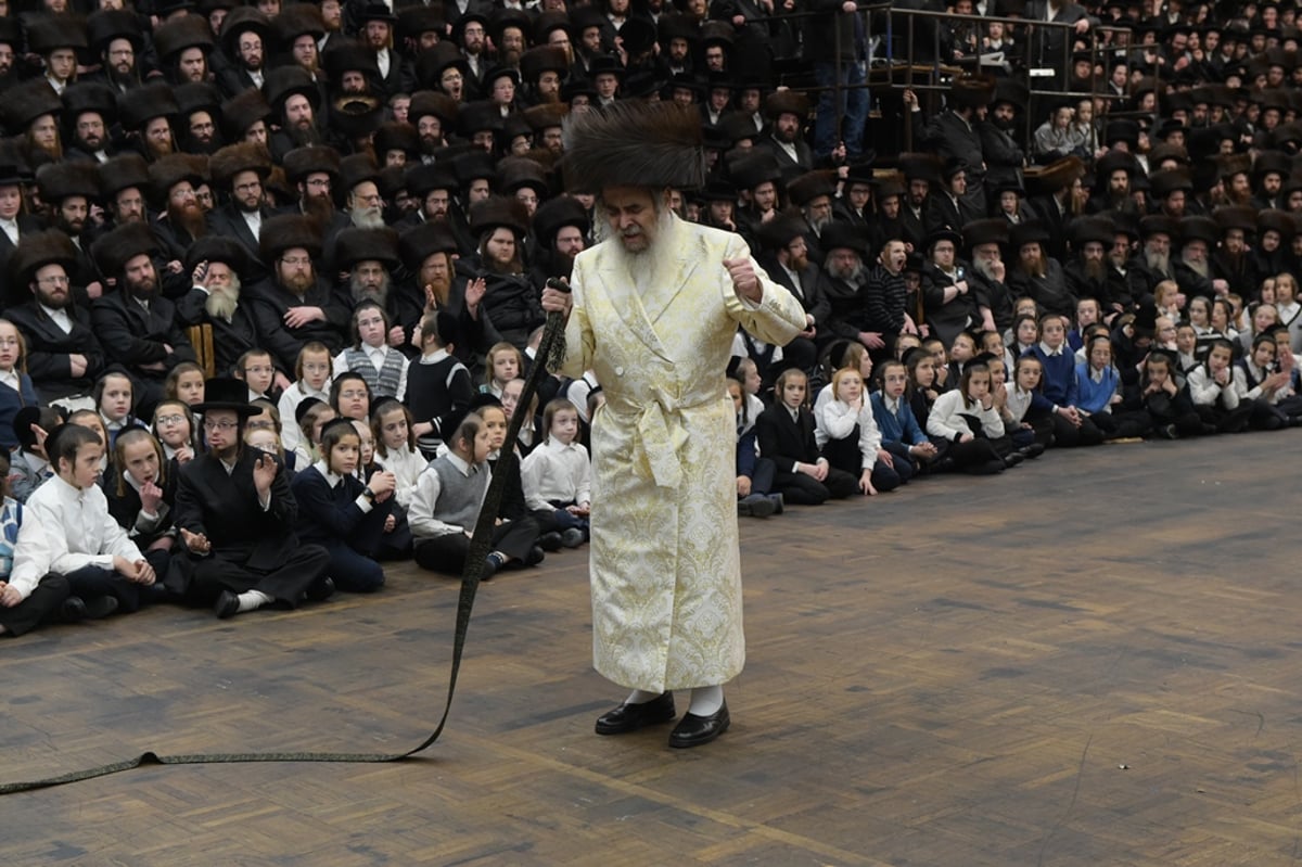 אלפים בשמחת החתונה לנכד האדמו"ר מסאטמר