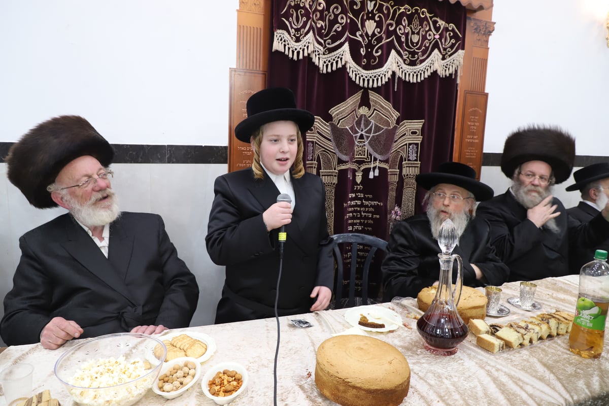 בר מצווה לנכד האדמו"ר מלעלוב - בראנוביץ