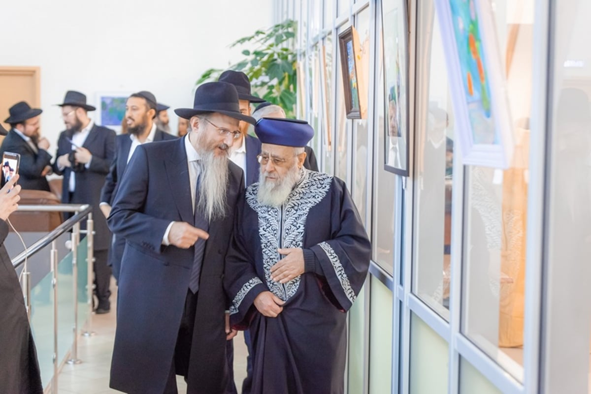 ברוסיה חגגו שבע ברכות לבת הרב הראשי