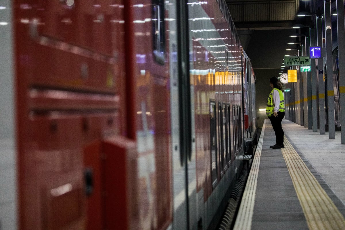 במעמד סמוטריץ' וכץ: נחנך קו הרכבת המהיר מירושלים לתל אביב