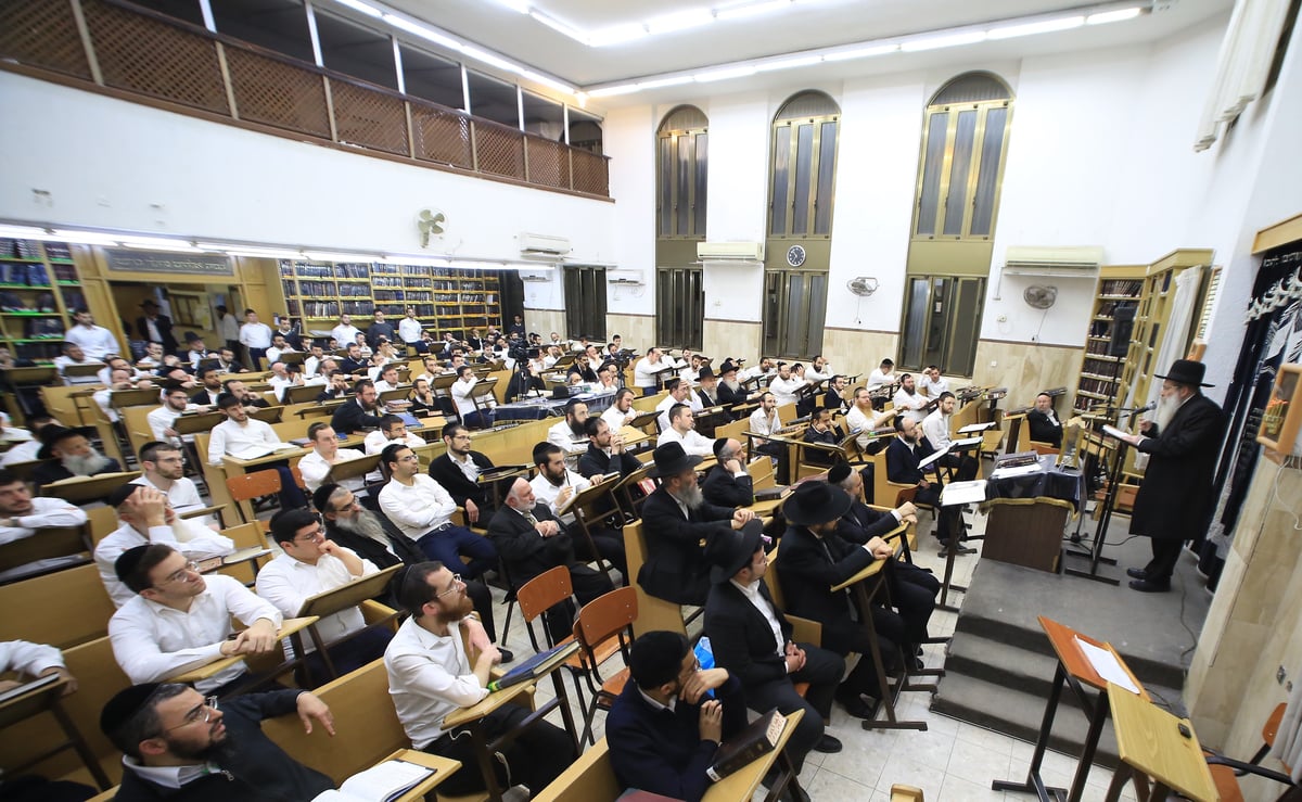 רשת הכוללים התכנסה לזכרו של מרן הגראי"ל שטיינמן זצ"ל