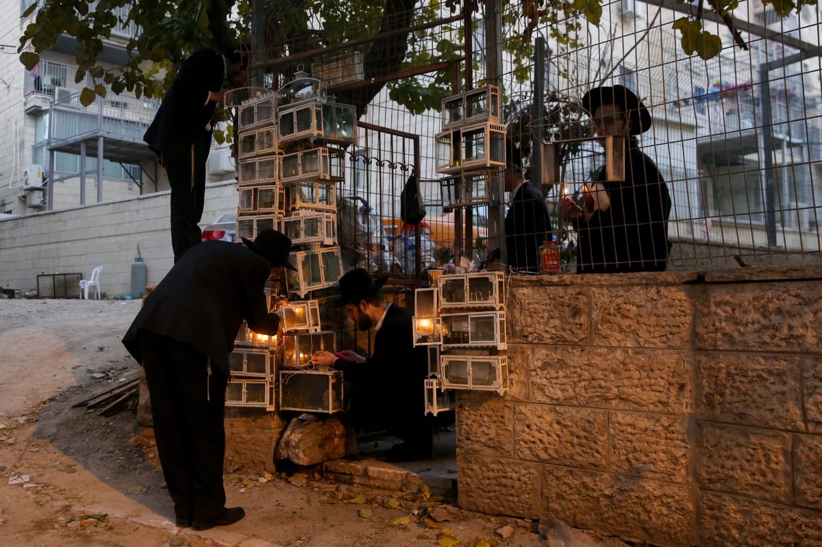 כך בחורי ישיבת בריסק מדליקים נרות חנוכה  גלריה