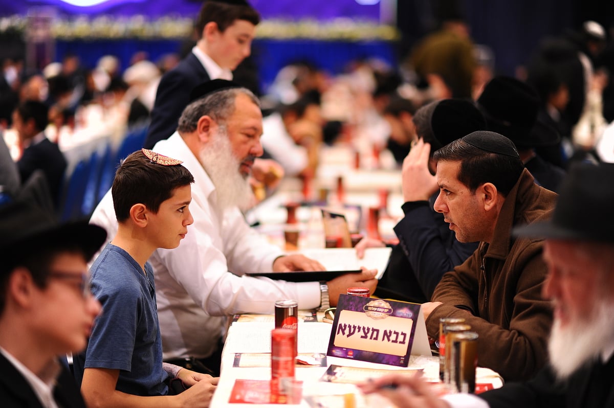 תיעוד ענק: מעמד סיום הש"ס כולו ביום אחד