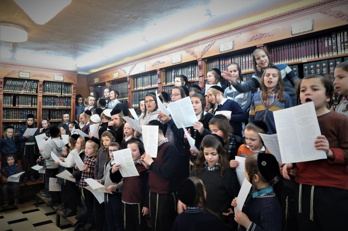 תיעוד: כך חגגו בברסלב את סיום הש"ס