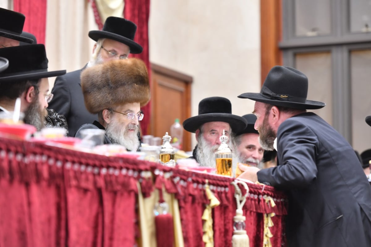 בסאדיגורה ערכו סיום הש"ס בהשתתפות האדמו"ר